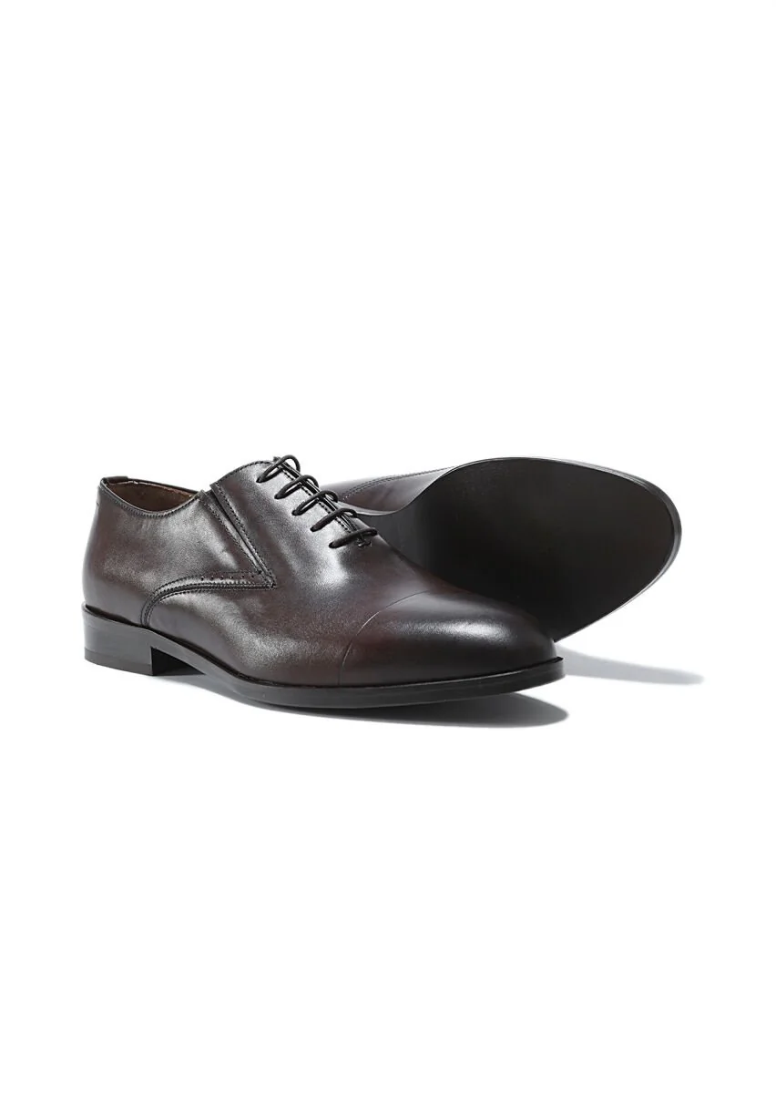 Brown Leather Shoes - 4