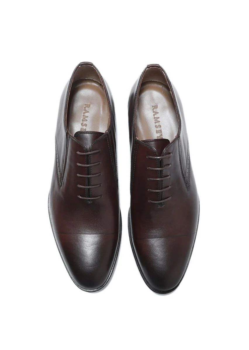 Brown Leather Shoes - 5