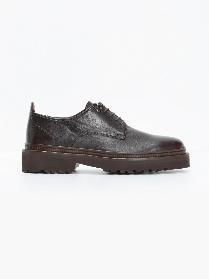 Brown Leather Shoes - 1