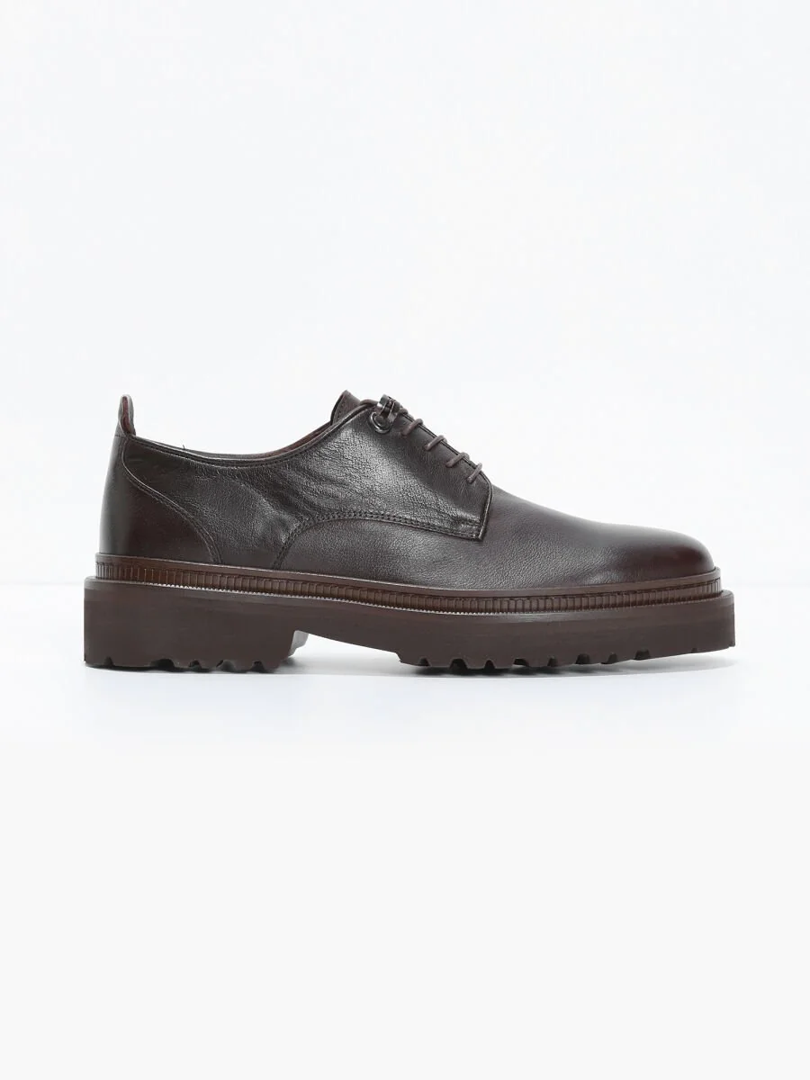 Brown Leather Shoes - 1