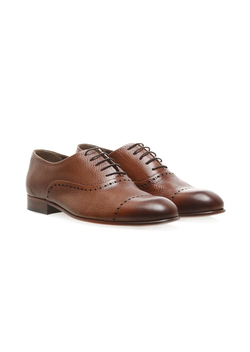 Brown Leather Shoes - 2