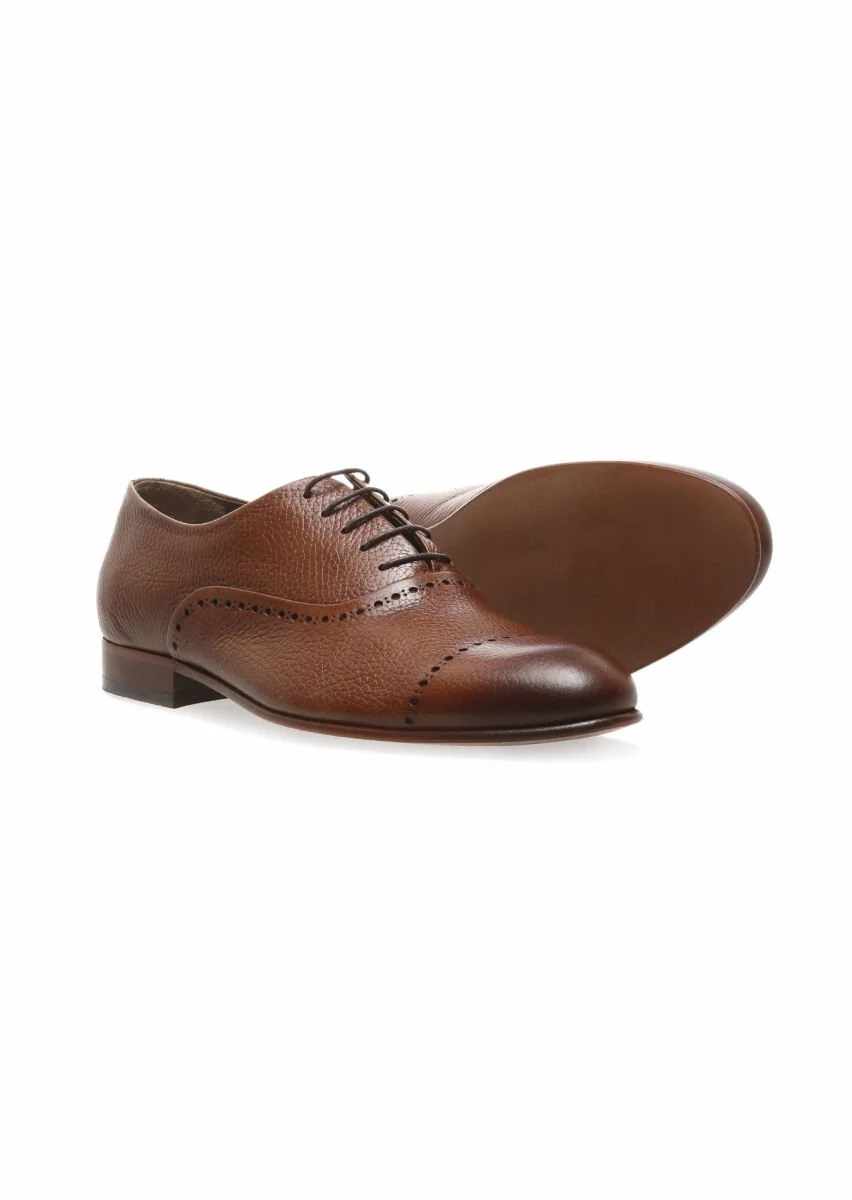 Brown Leather Shoes - 3