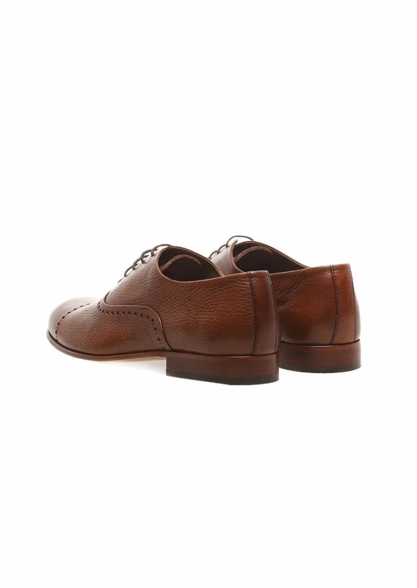 Brown Leather Shoes - 4