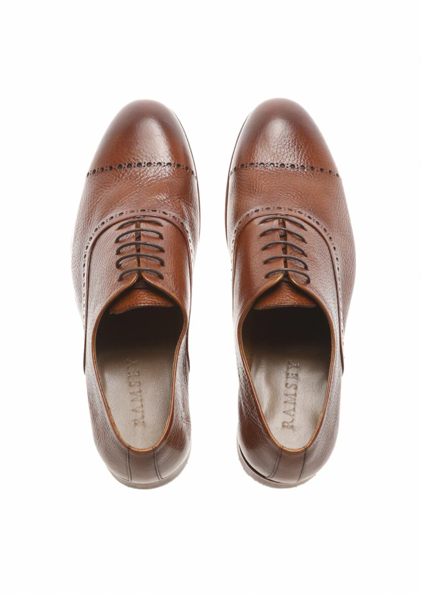 Brown Leather Shoes - 5