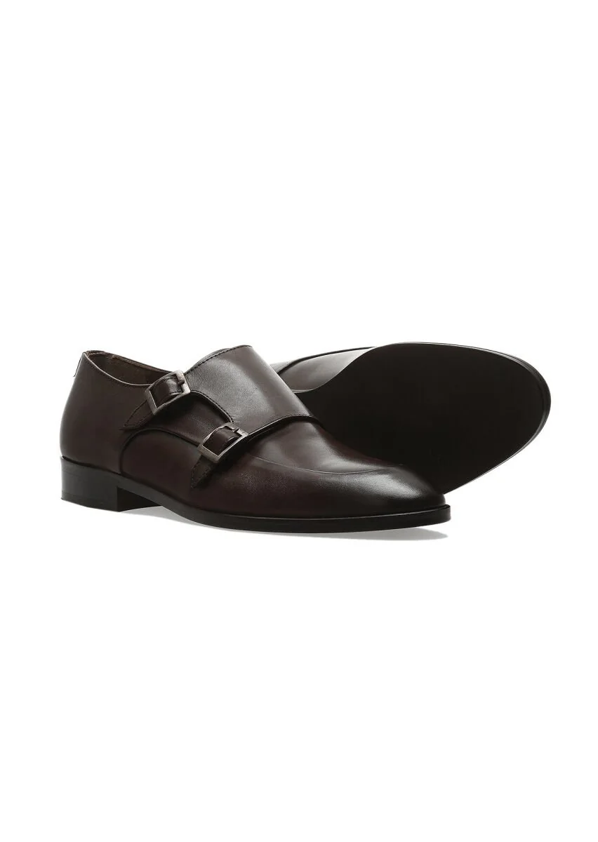 Brown Leather Shoes - 3