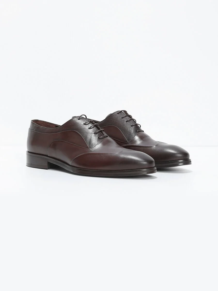 Brown Leather Shoes - 2