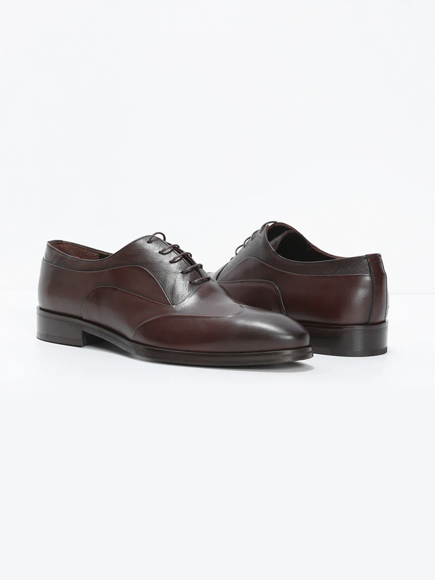 Brown Leather Shoes - 3