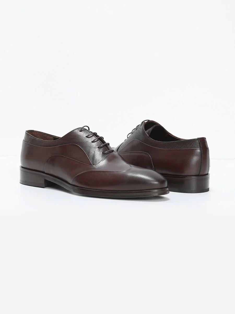 Brown Leather Shoes - 3