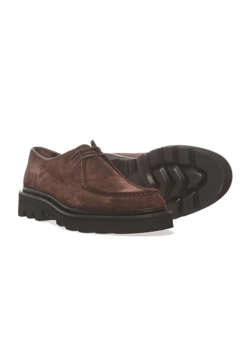 Brown Leather Shoes - 3