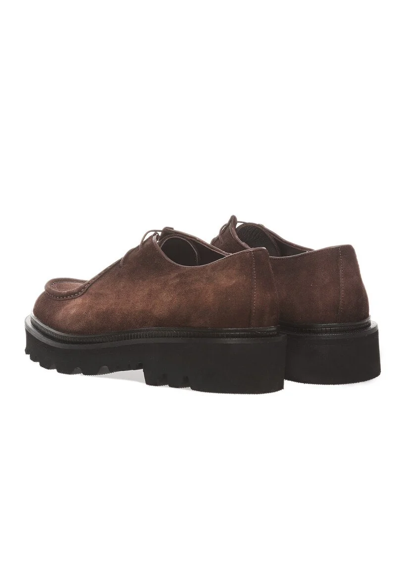Brown Leather Shoes - 4