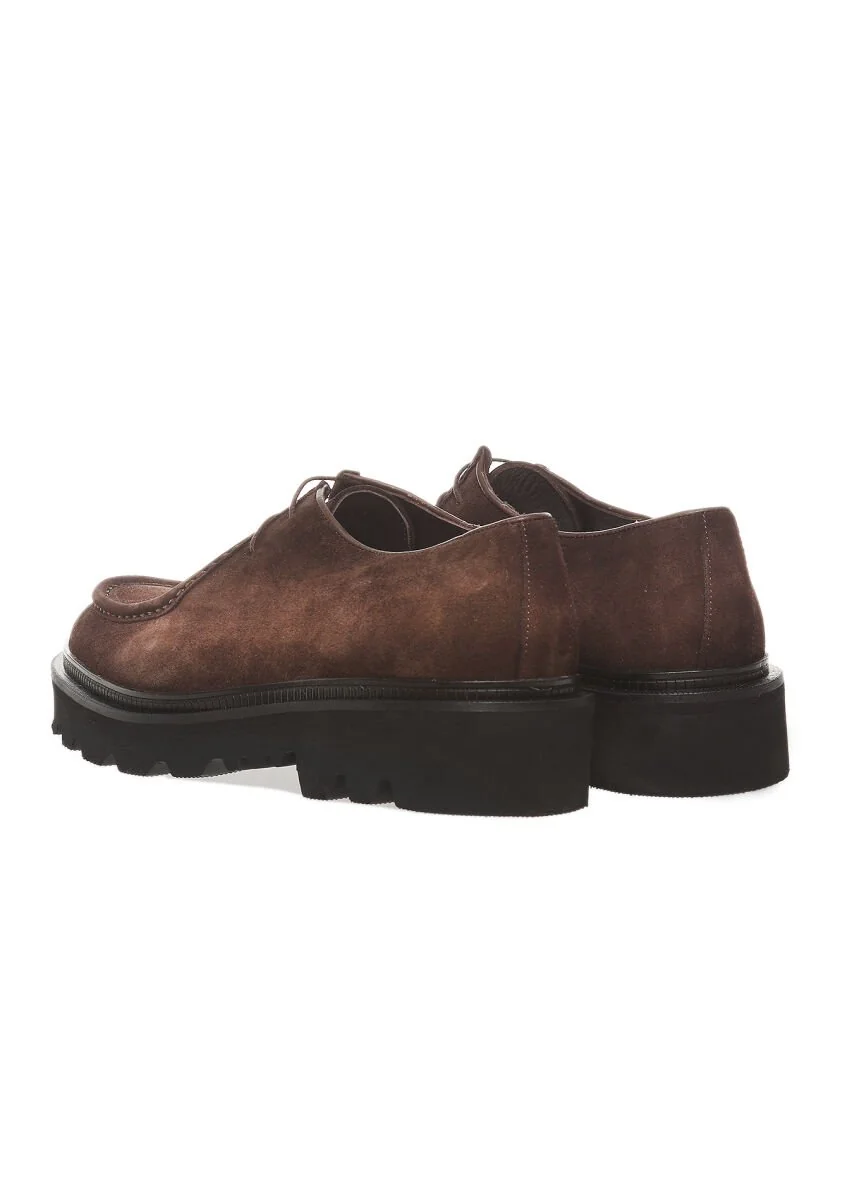Brown Leather Shoes - 4