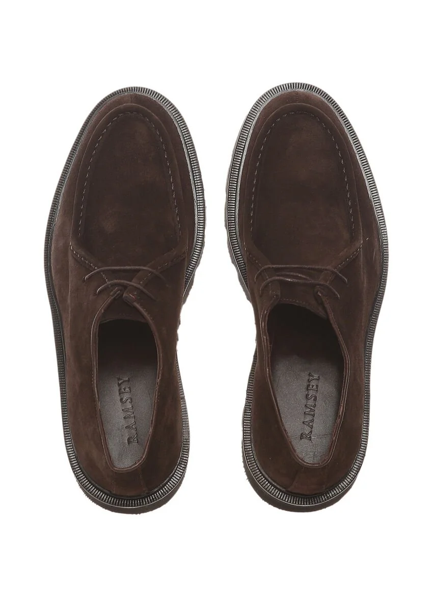 Brown Leather Shoes - 5