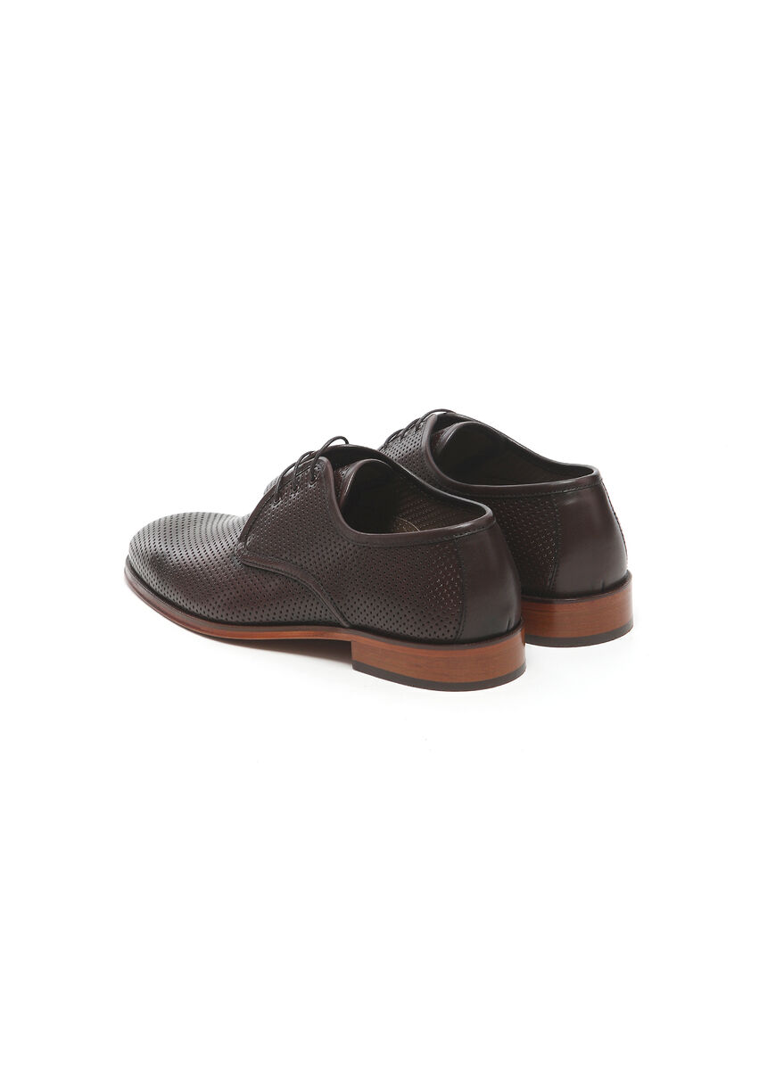 Brown Leather Shoes - 4