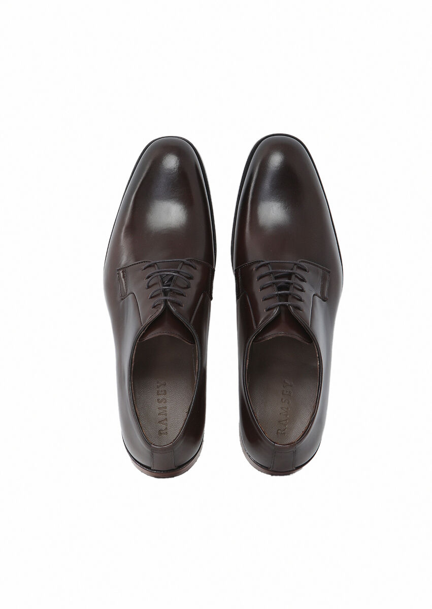 Brown Leather Shoes - 6