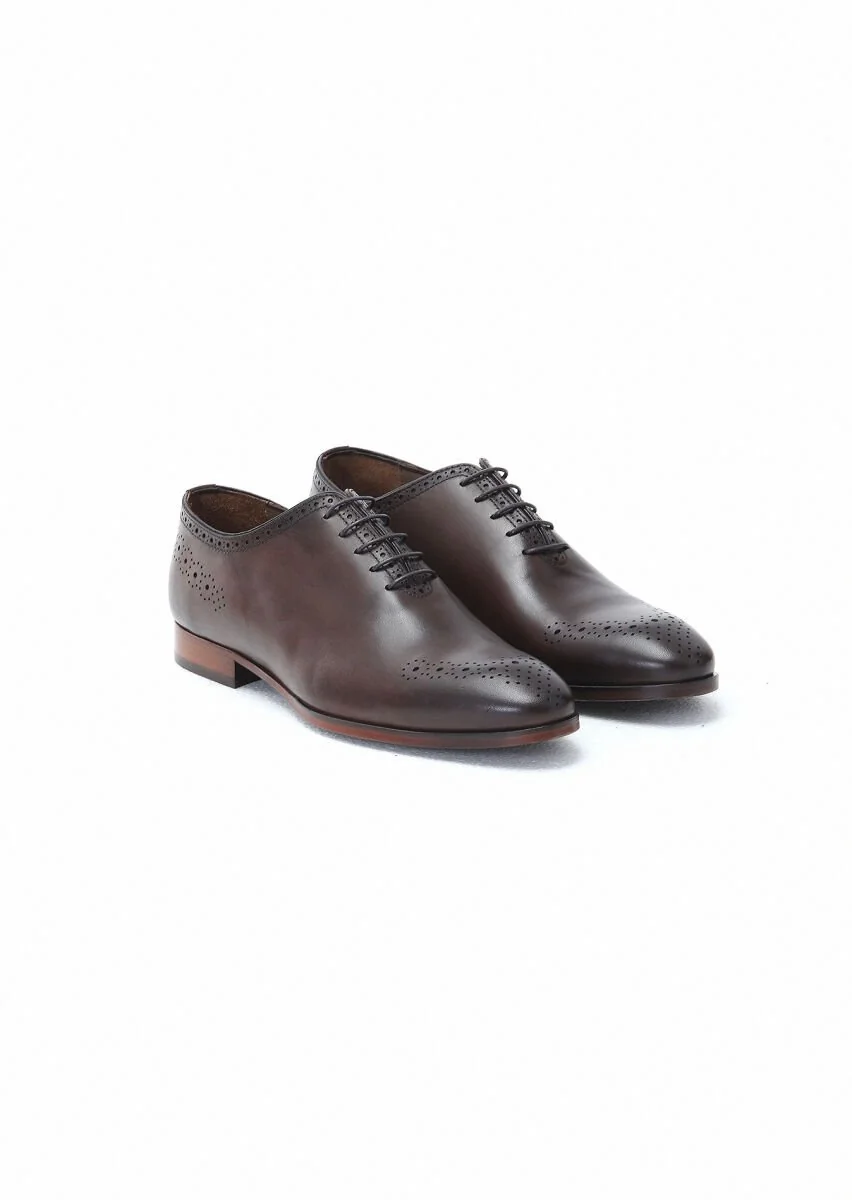 Brown Leather Shoes - 2