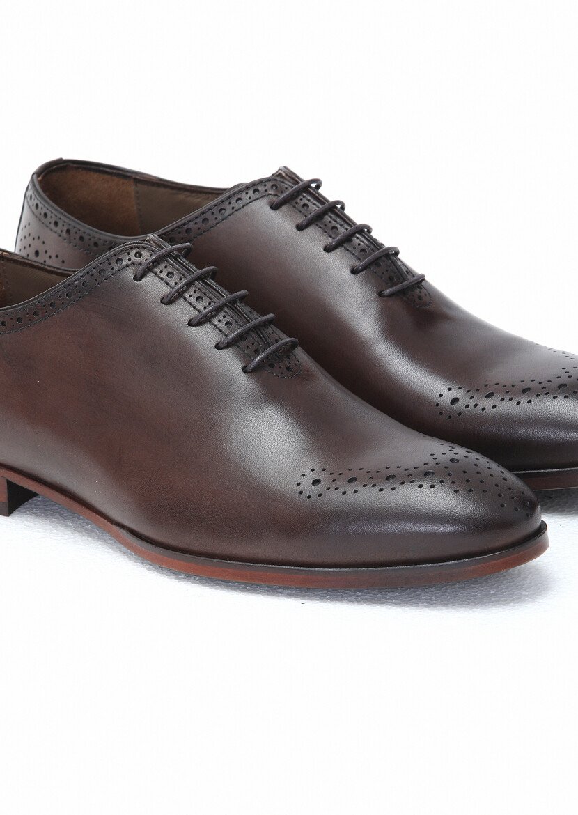 Brown Leather Shoes - 3