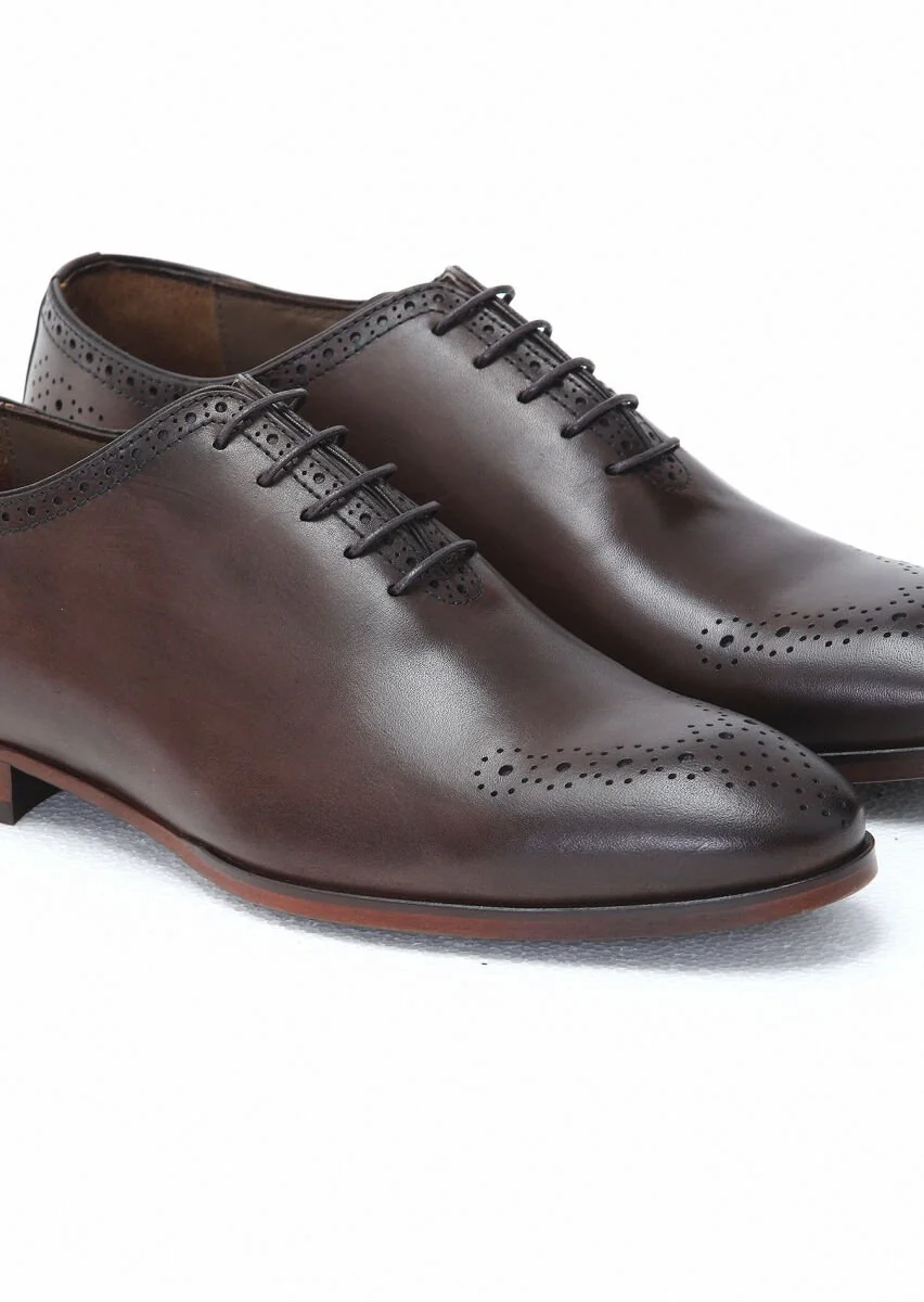 Brown Leather Shoes - 3