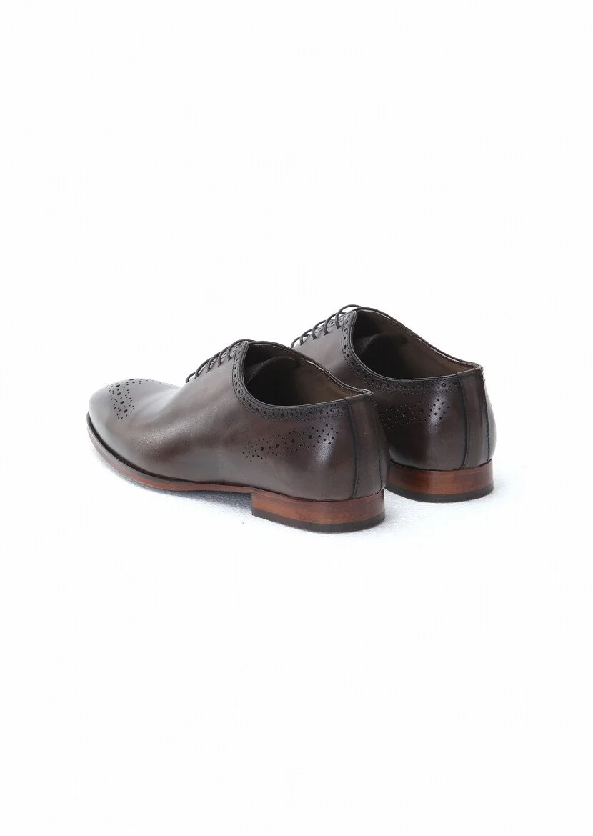 Brown Leather Shoes - 4