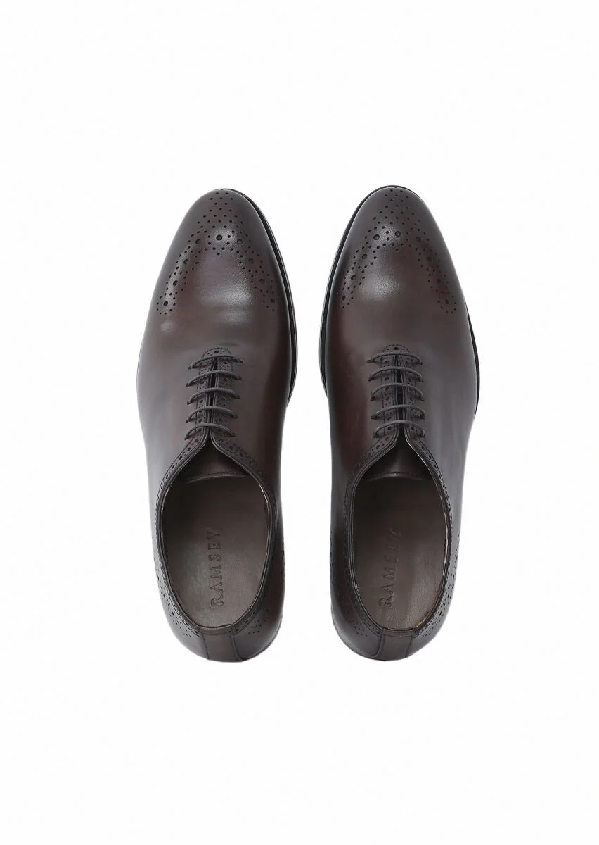 Brown Leather Shoes - 6