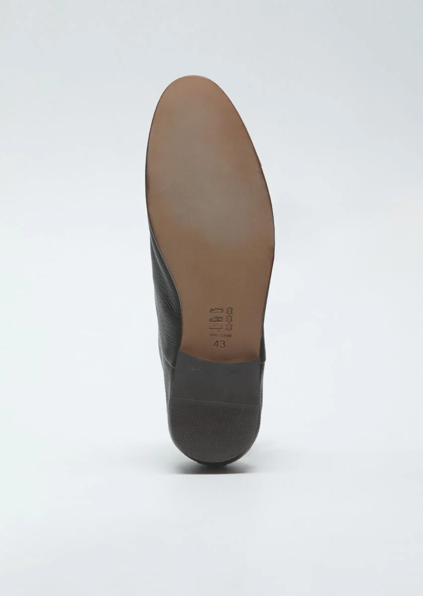 Brown Leather Shoes - 4