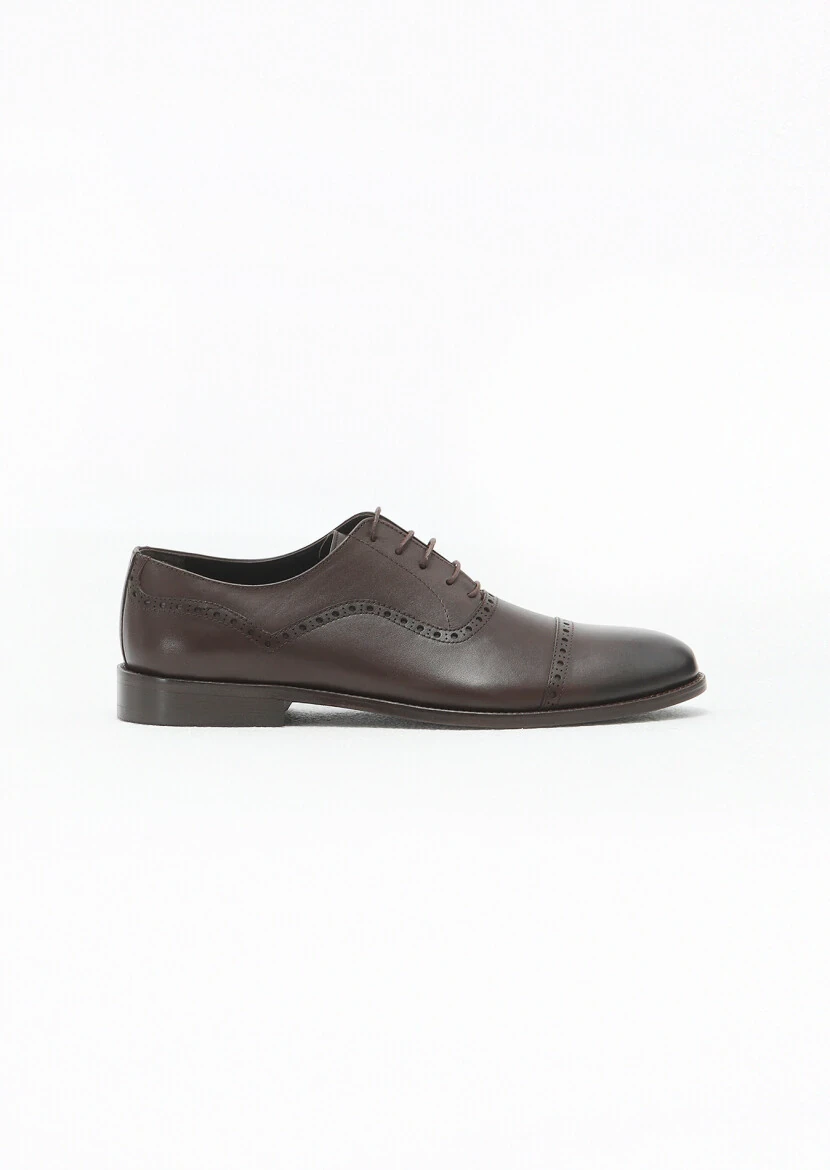 Brown Leather Shoes - 1