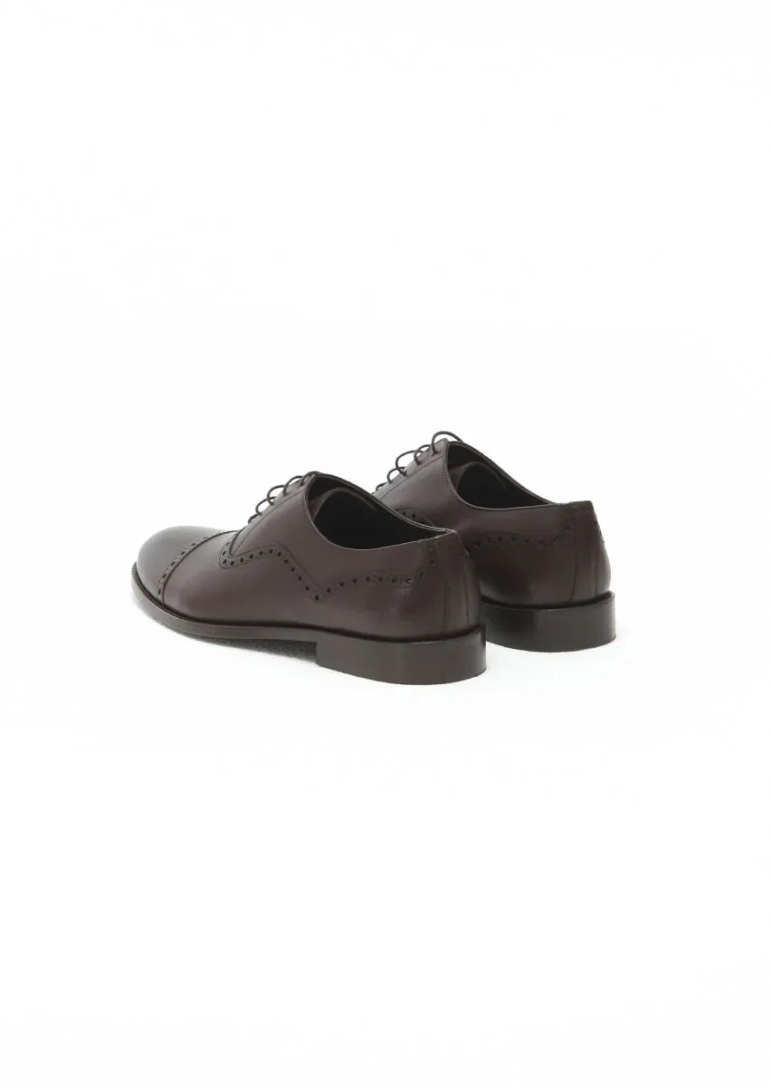 Brown Leather Shoes - 4