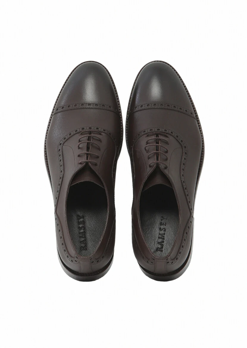 Brown Leather Shoes - 6