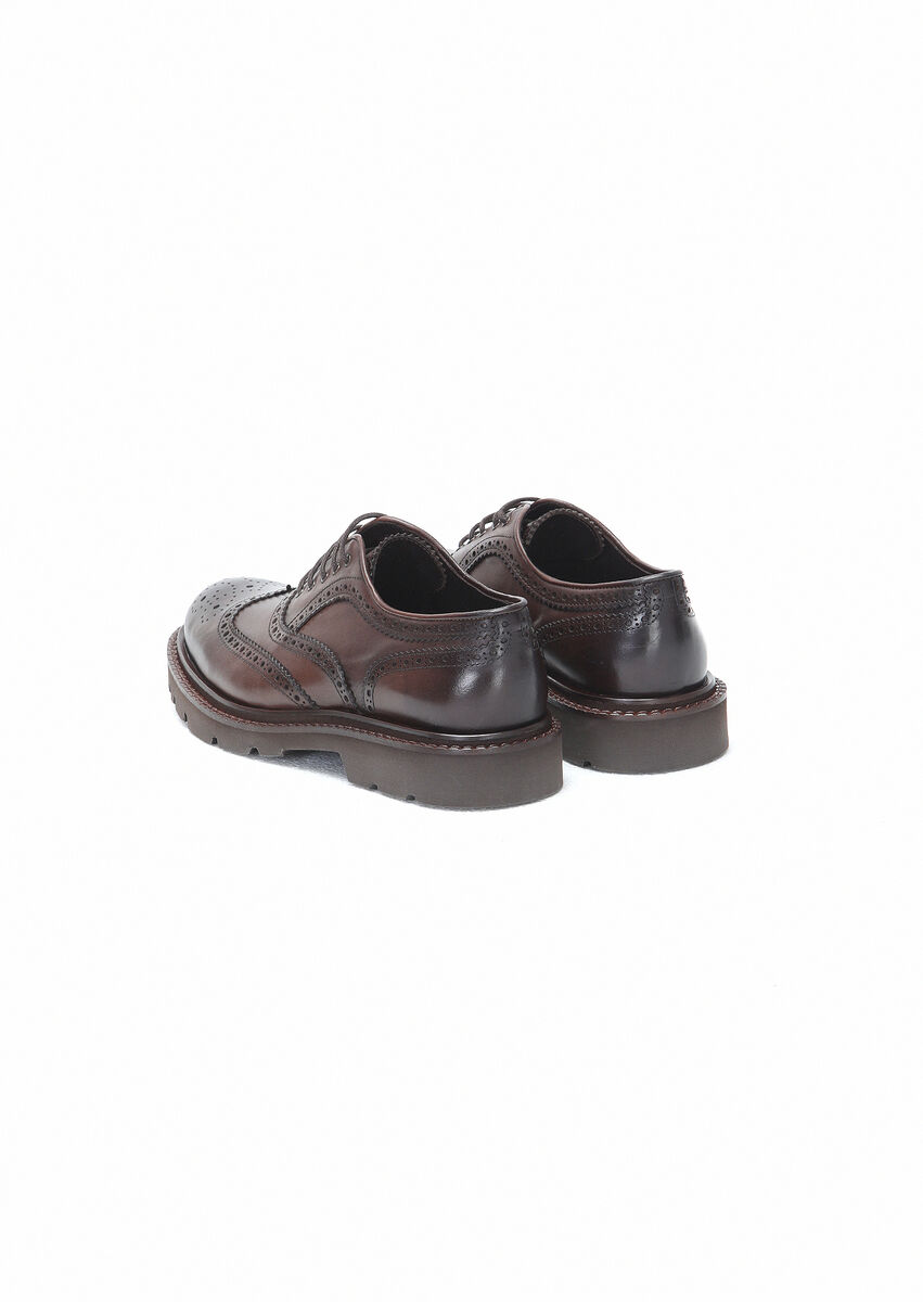 Brown Leather Shoes - 4