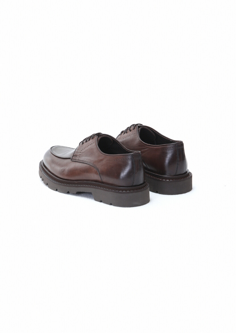 Brown Leather Shoes - 4