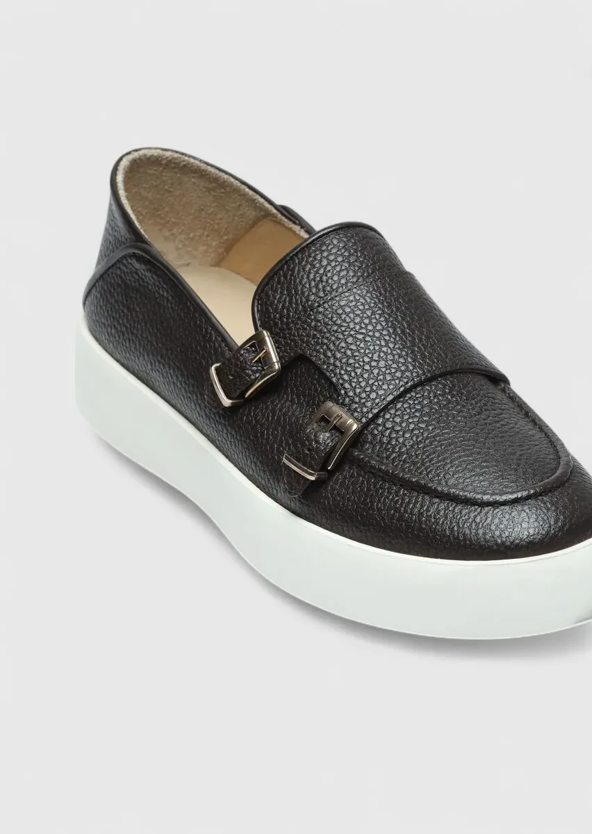 Brown Leather Shoes - 2