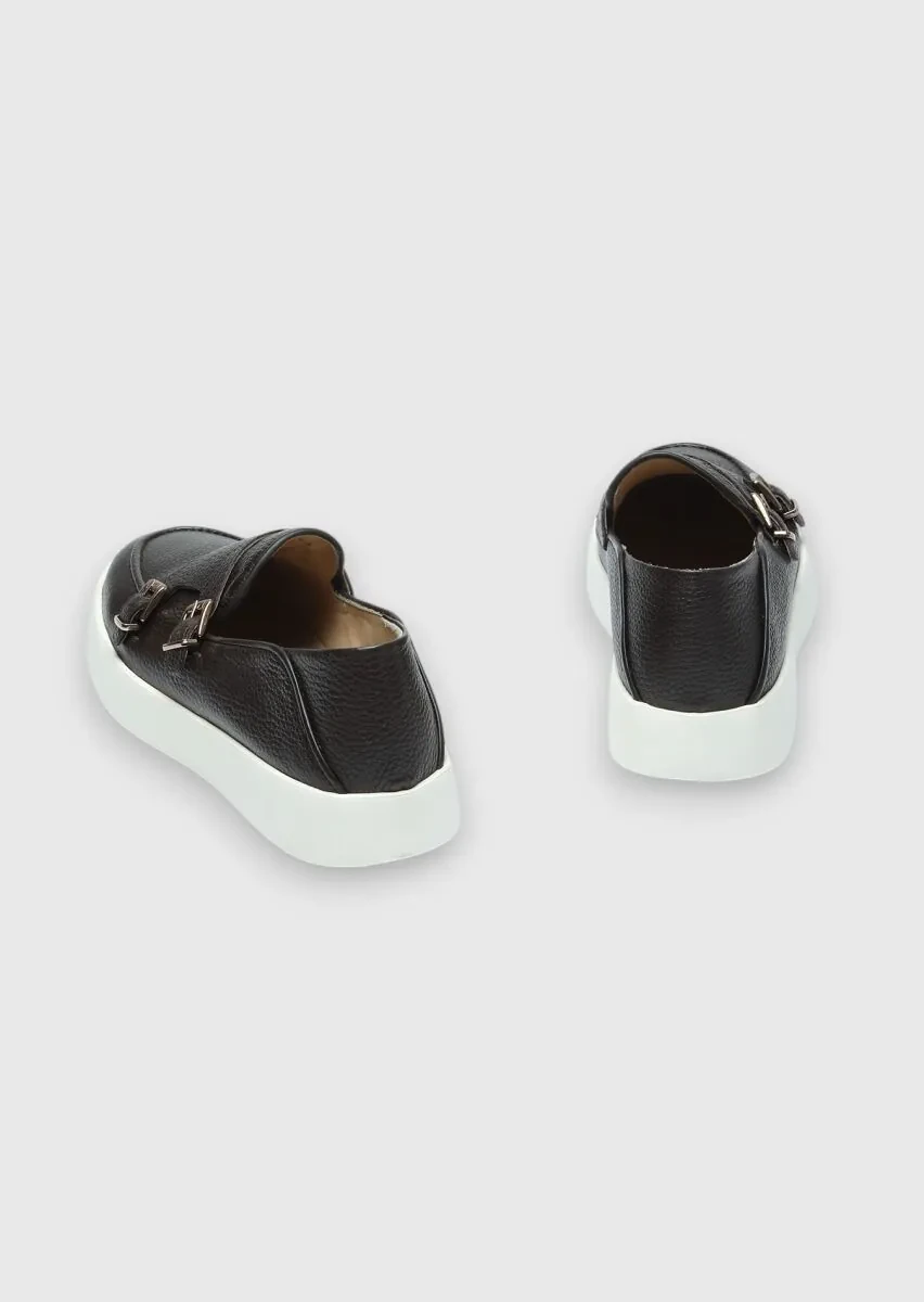 Brown Leather Shoes - 5