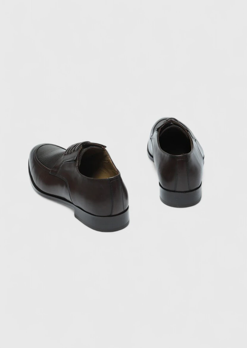 Brown Leather Shoes - 5