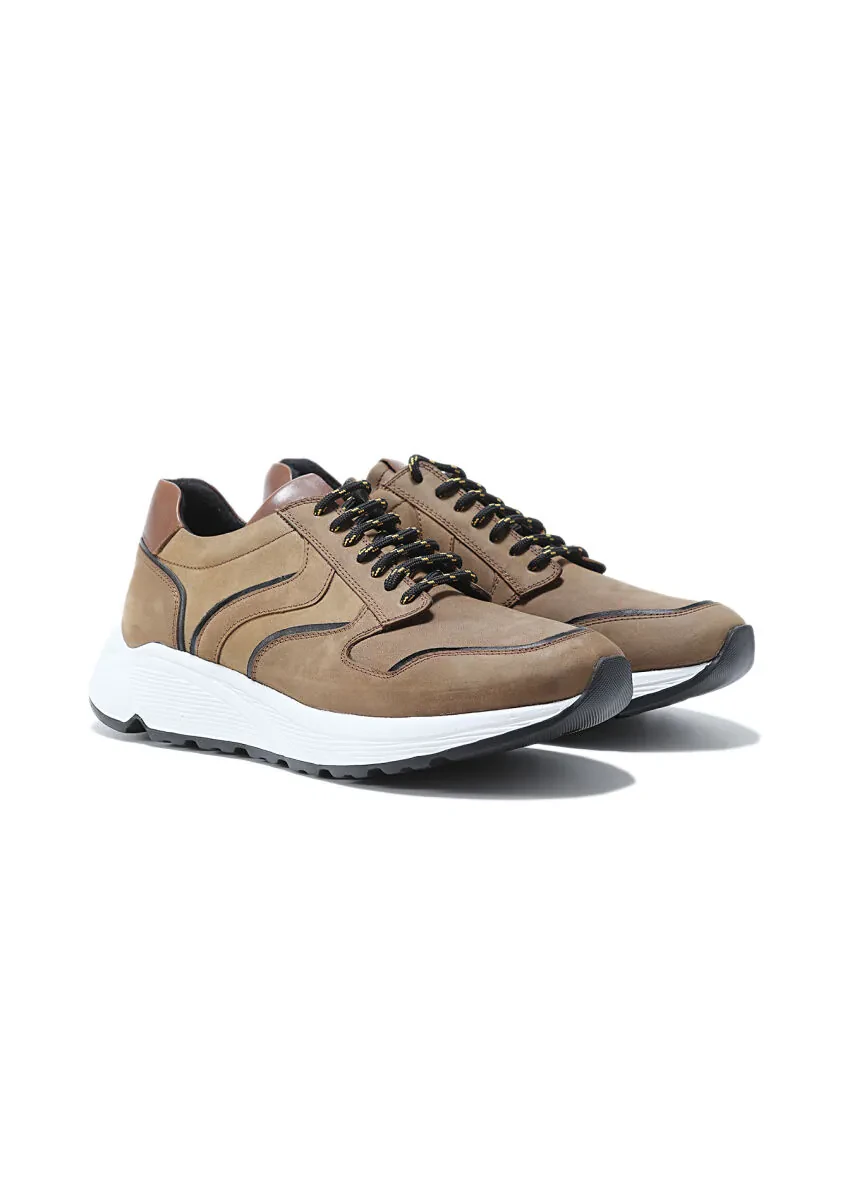 Brown Leather Sneaker - 2