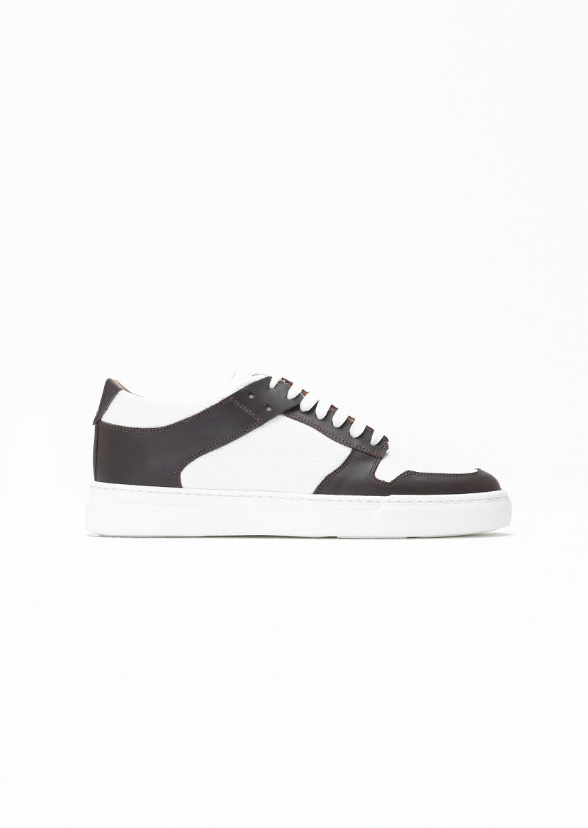 Brown Leather Sneaker 