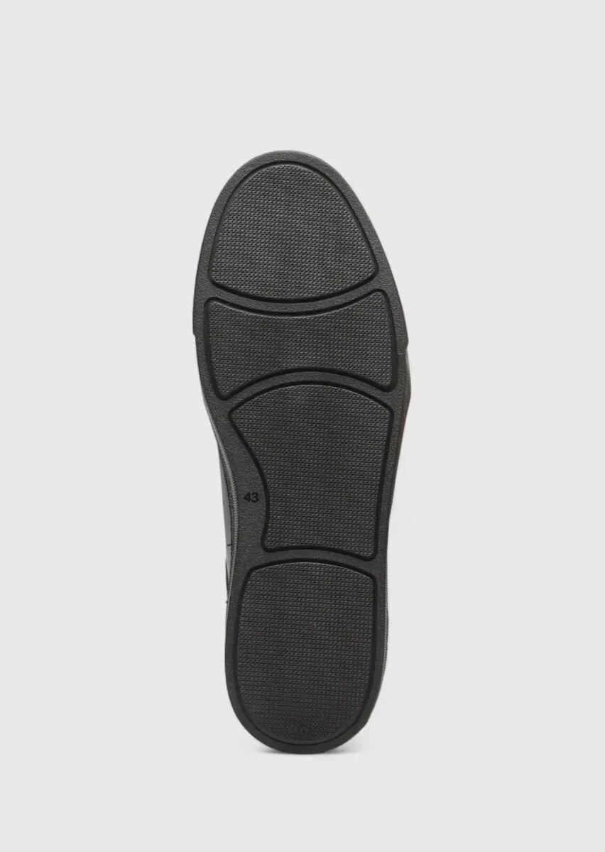 Brown Leather Sport Sneaker - 4