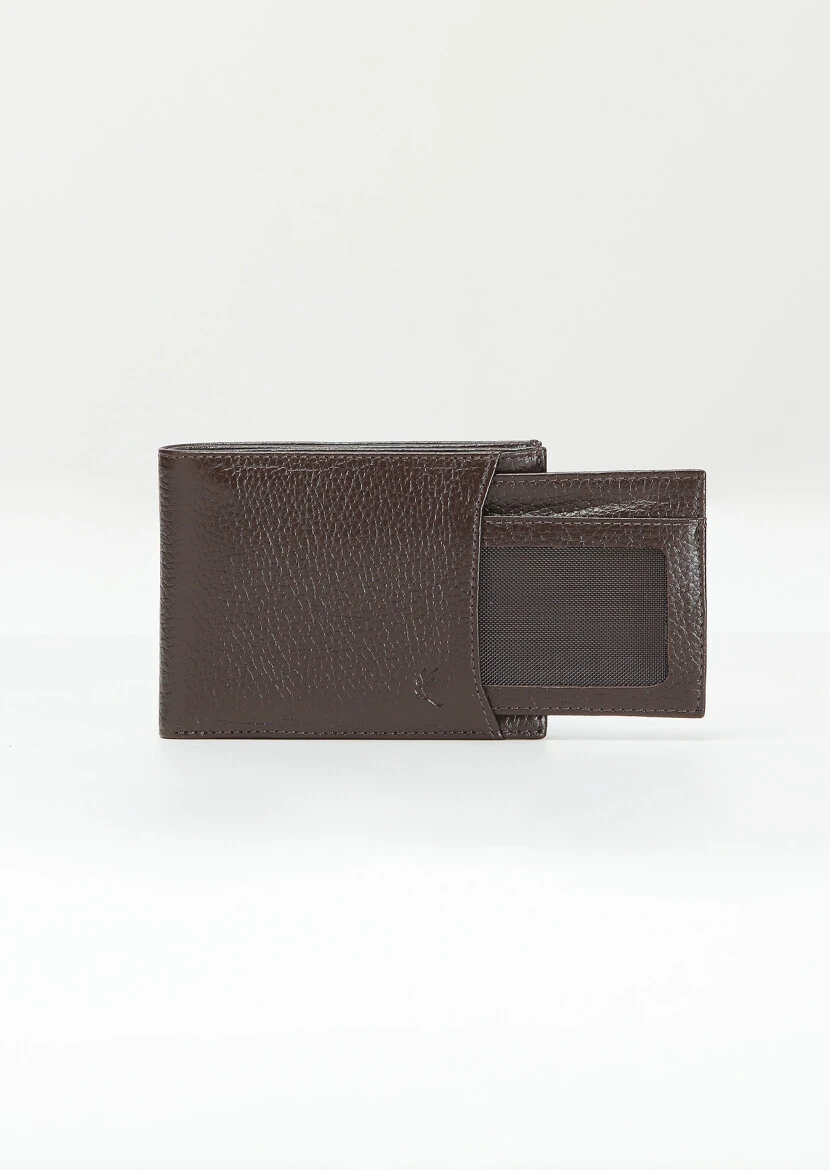 Brown Leather Wallet - 2