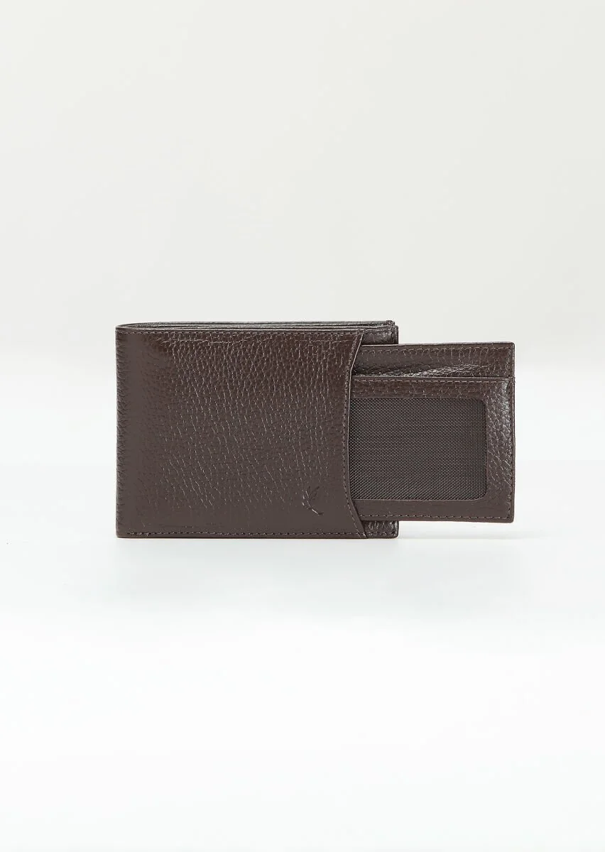 Brown Leather Wallet - 2