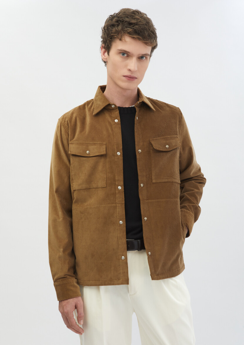 Brown Overshirt - 1