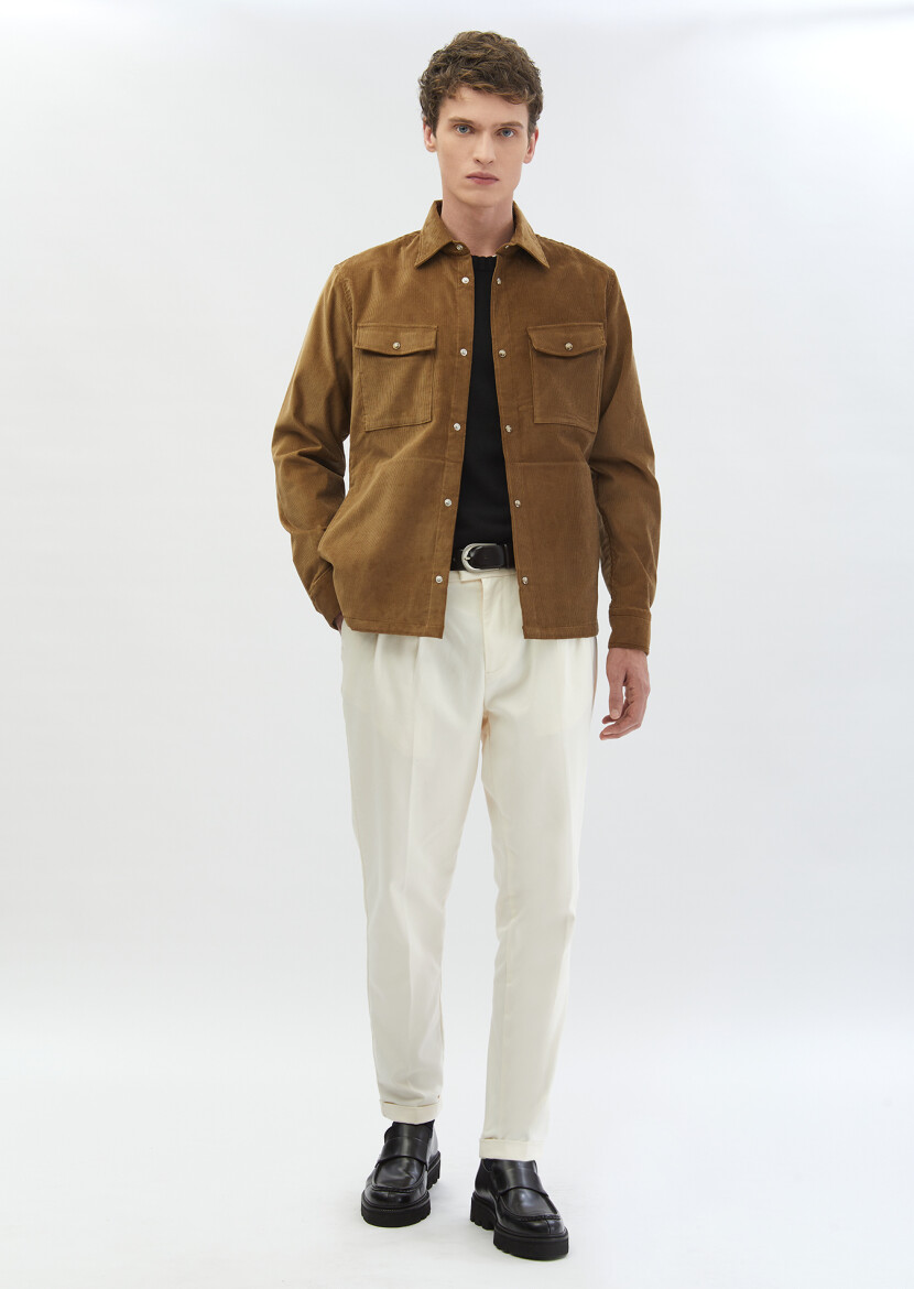 Brown Overshirt 