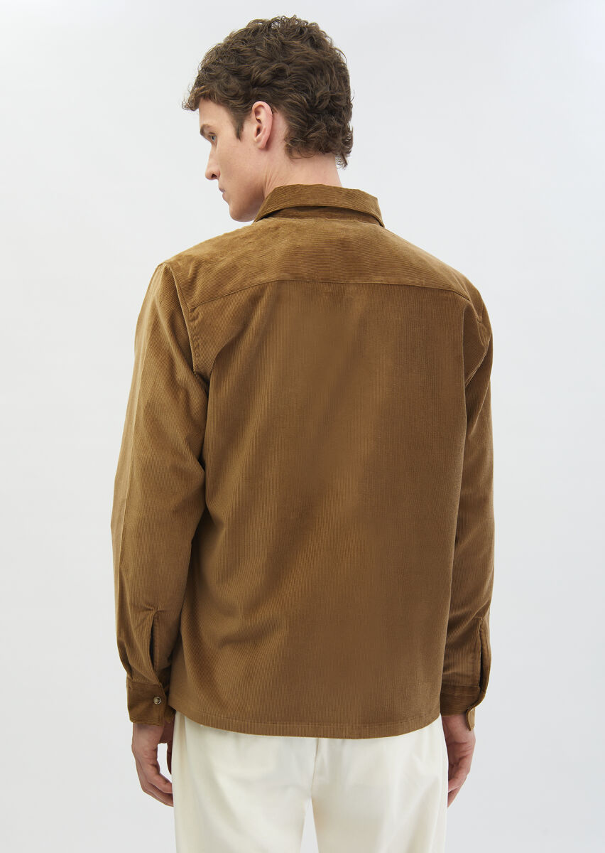 Brown Overshirt - 6
