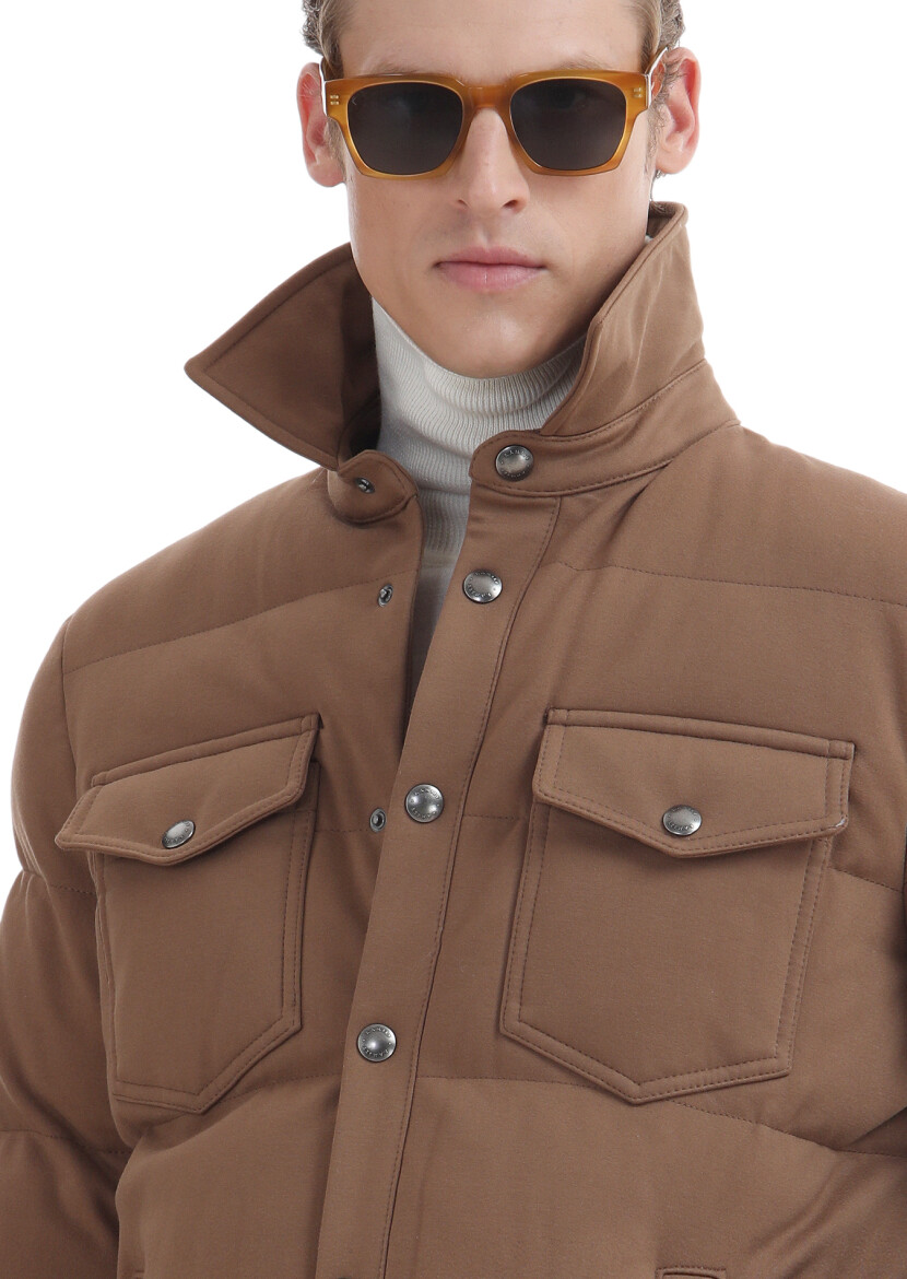 Brown Regular Fit Lightweight Jacket - 6