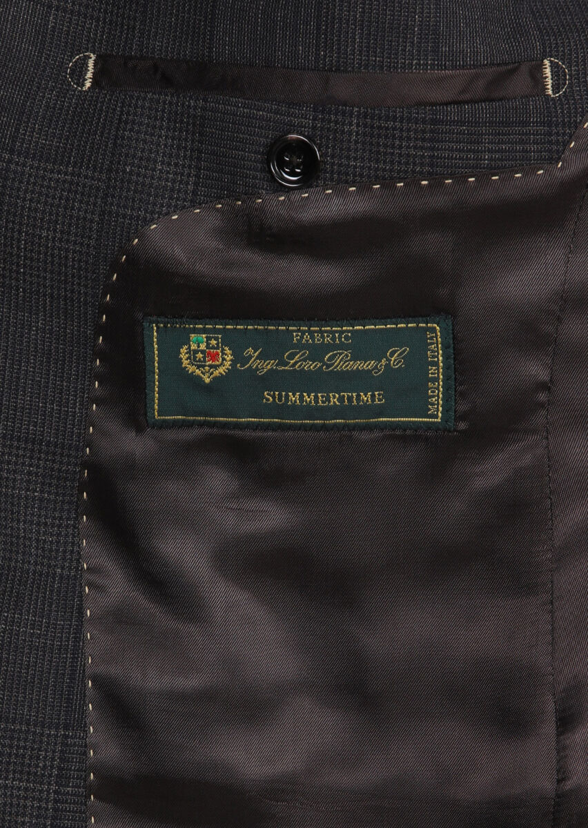 Brown Regular Fit Silk Blended Suit - 12