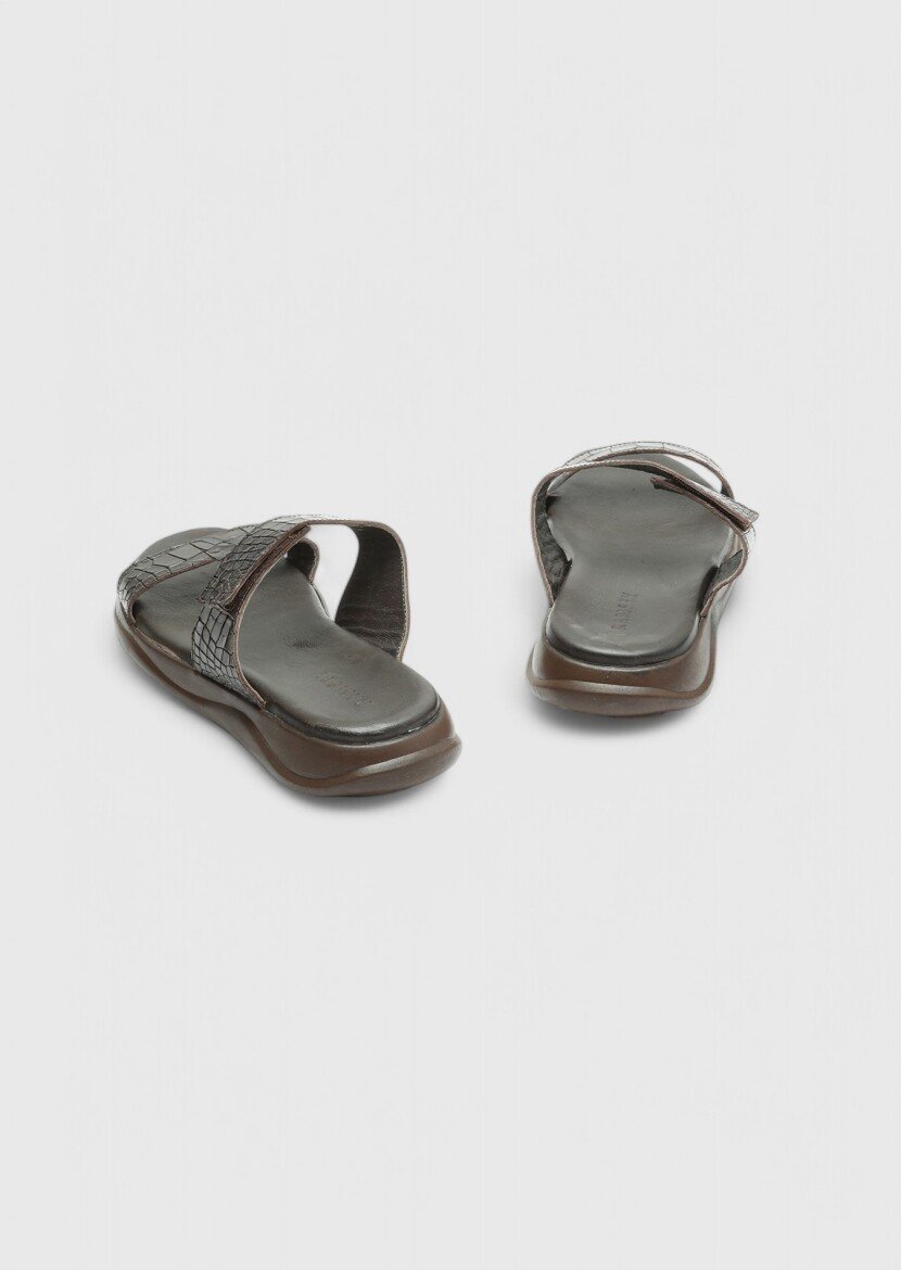 Brown Slipper - 5