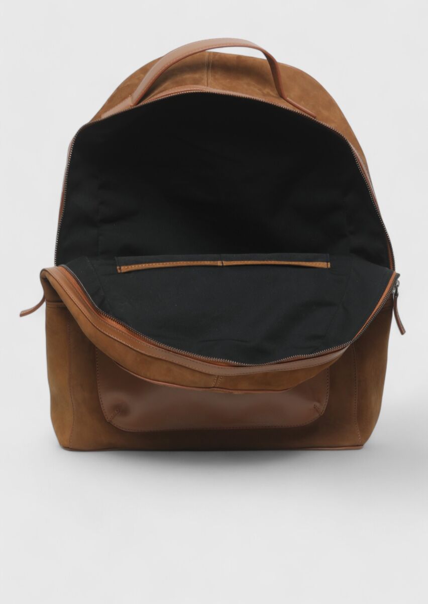 Buff Cow Leather Bag - 4