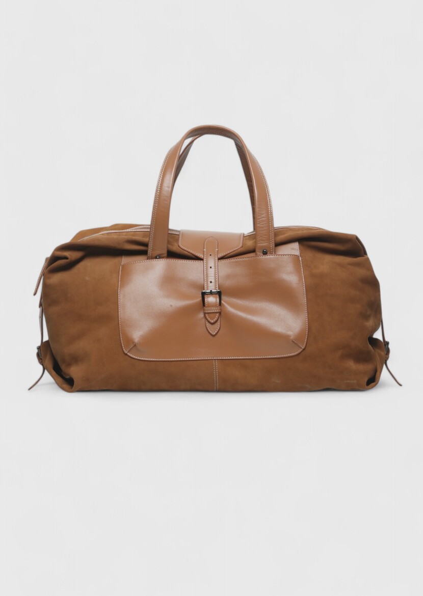 Buff Cow Leather Bag - RAMSEY