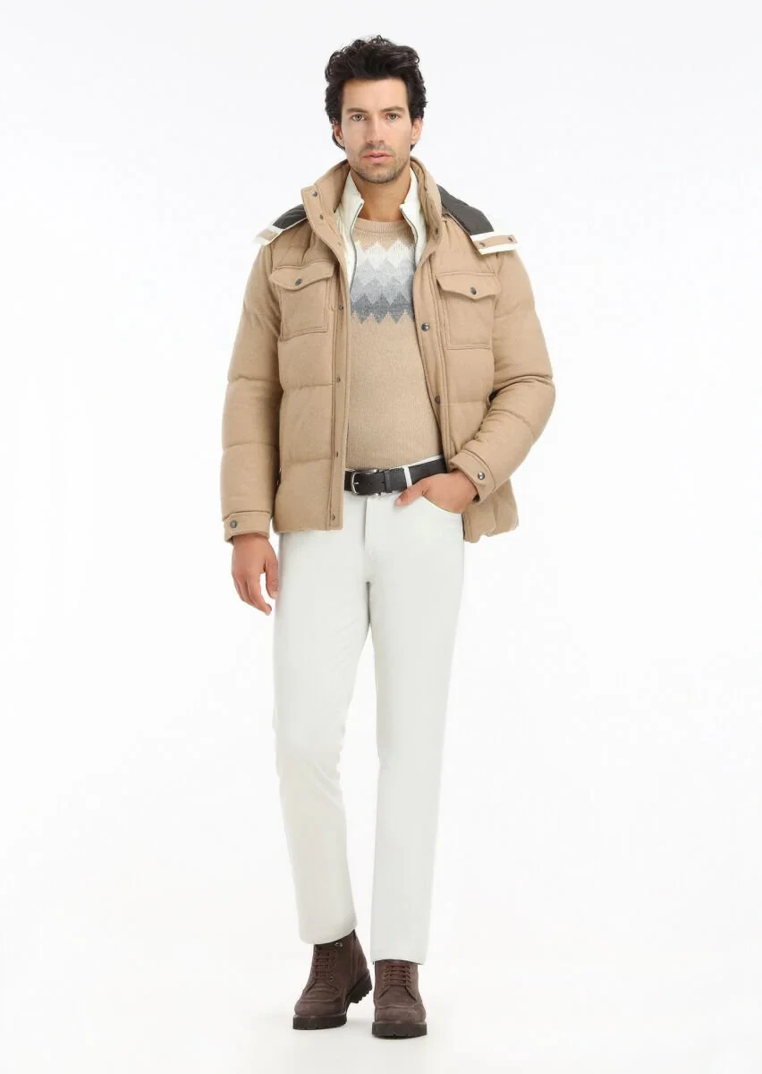 Buff Knitting Coat - 2