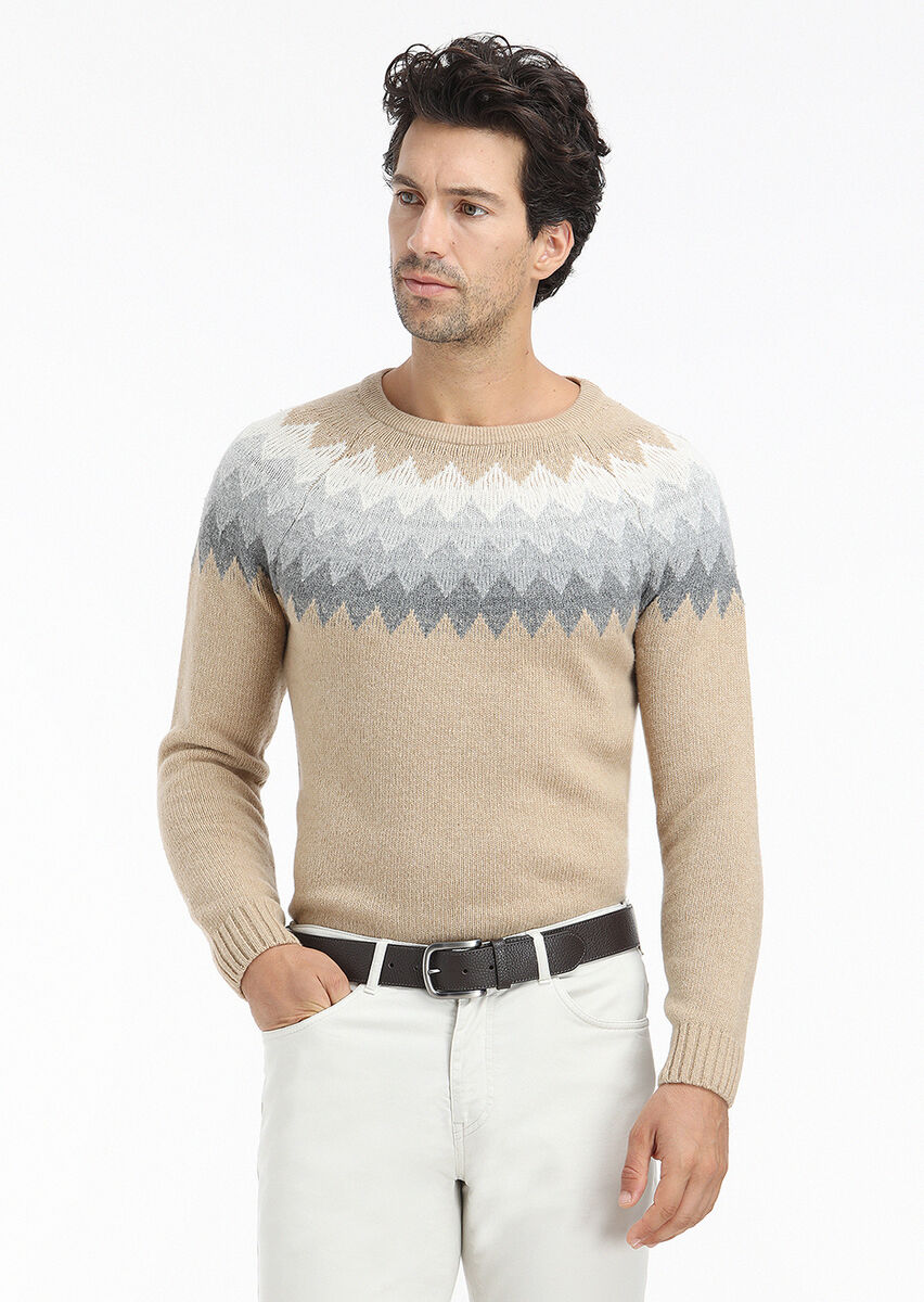 Buff Knitwear Sweatshirt - 2