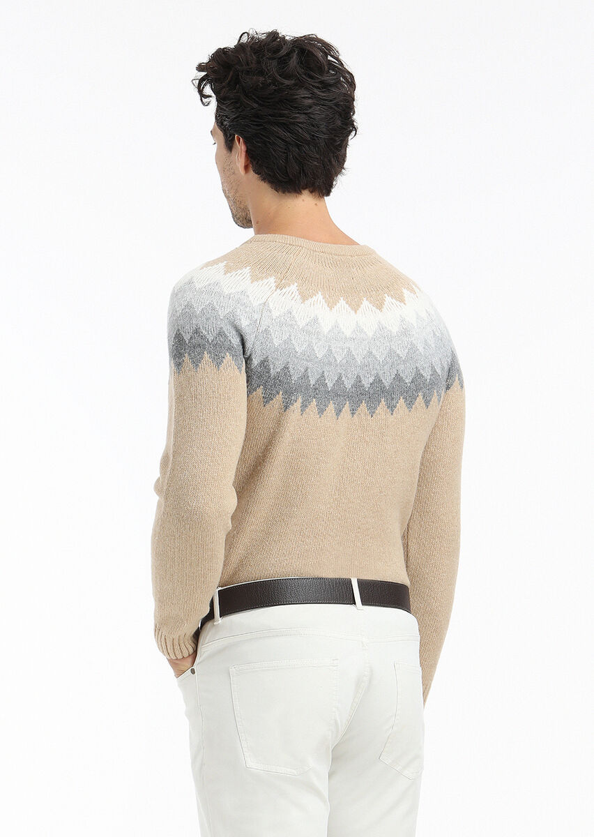 Buff Knitwear Sweatshirt - 5