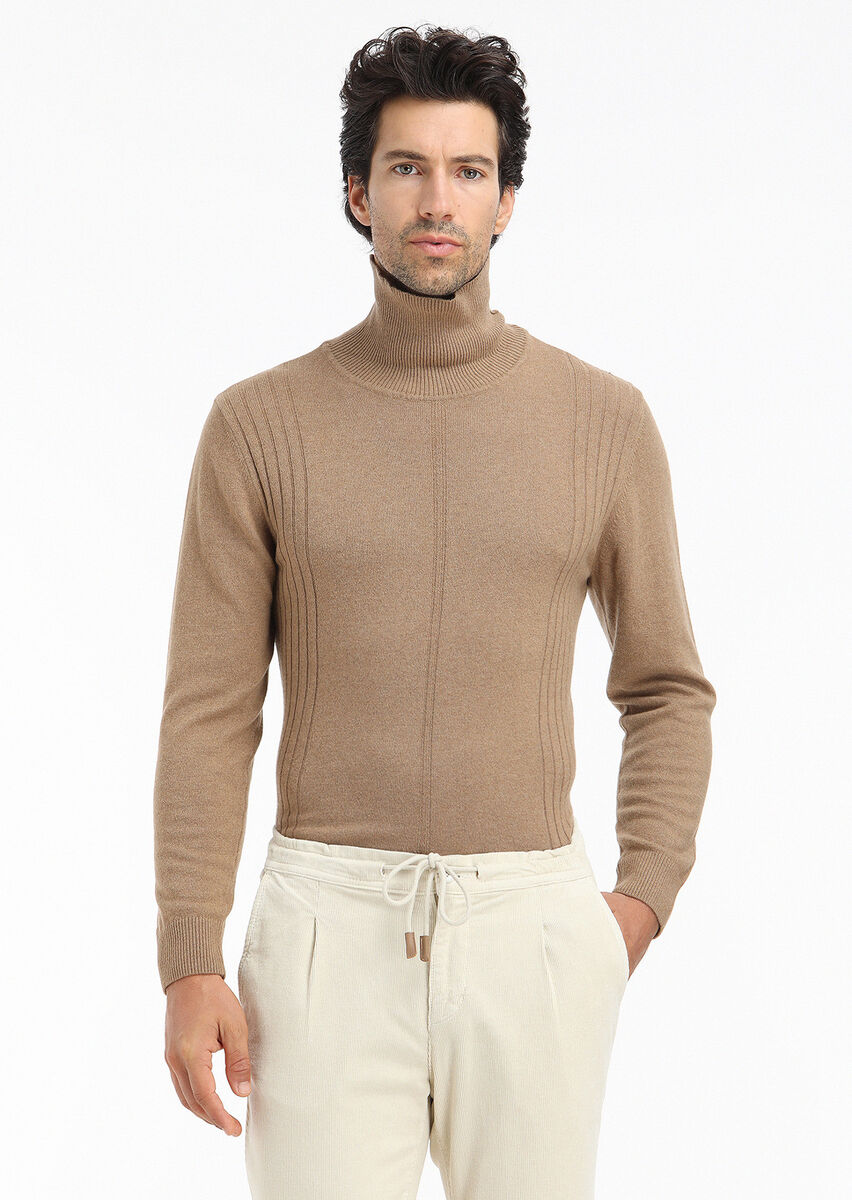 Buff Knitwear Sweatshirt - 1