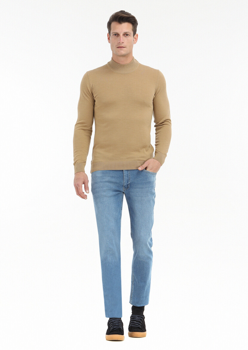 Buff Knitwear Sweatshirt - 1